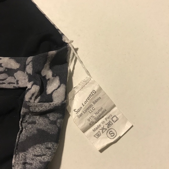 reversible san lorenzo bikini top - Picture 3 of 3